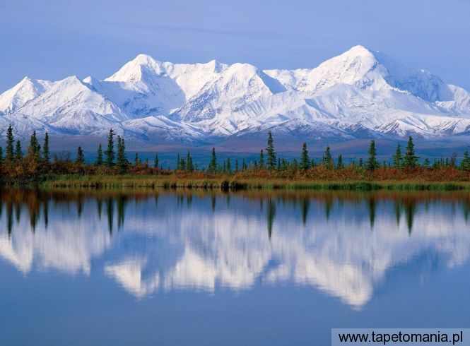 Majestic Reflections, Alaska, Tapety Widoki, Widoki tapety na pulpit, Widoki