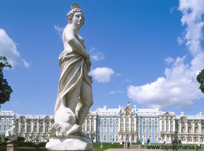 Catherine Palace, Pushkin, St  Petersburg, Russia, Tapety Miasta, Miasta tapety na pulpit, Miasta