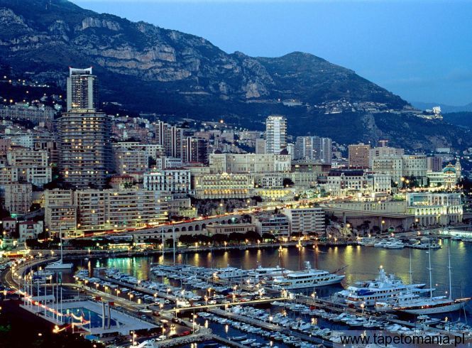 Endless Nights, Monte Carlo, Monaco, Tapety Miasta, Miasta tapety na pulpit, Miasta