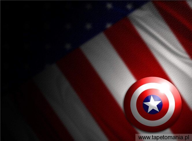 Captain America Symbol, Tapety Komiksowe, Komiksowe tapety na pulpit, Komiksowe