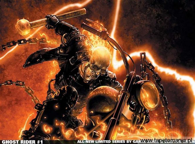 Ghost Rider 4, Tapety Komiksowe, Komiksowe tapety na pulpit, Komiksowe