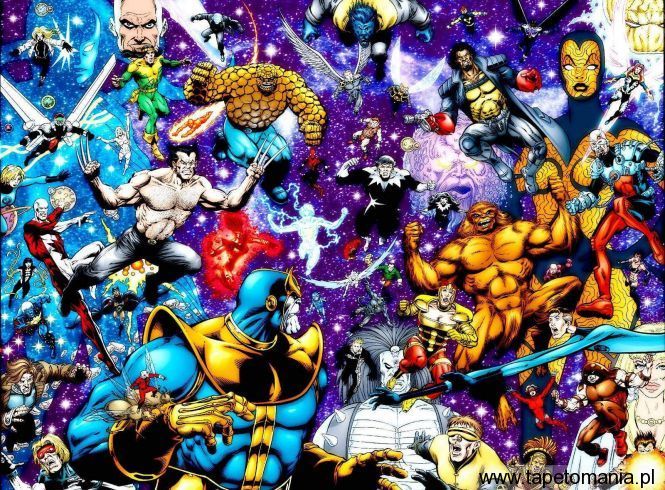 Marvel Universe 1, Tapety Komiksowe, Komiksowe tapety na pulpit, Komiksowe
