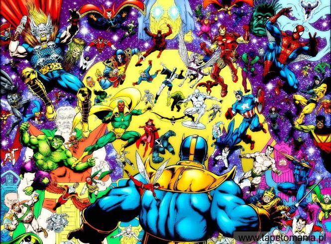 Marvel Universe 2, Tapety Komiksowe, Komiksowe tapety na pulpit, Komiksowe