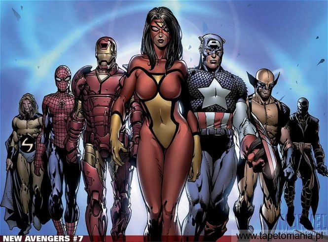 New Avengers 1, Tapety Komiksowe, Komiksowe tapety na pulpit, Komiksowe