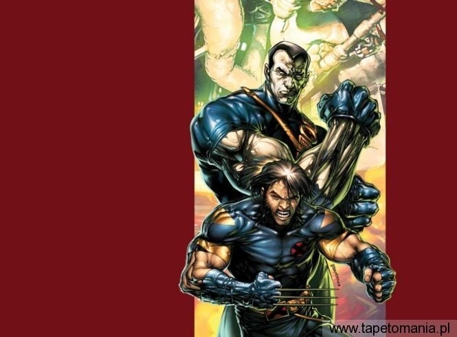 Wolverine & Colossus, Tapety Komiksowe, Komiksowe tapety na pulpit, Komiksowe