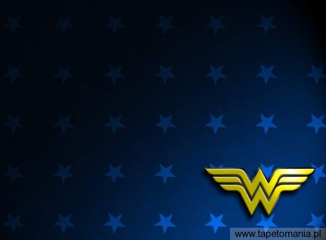 WonderWoman Symbol, Tapety Komiksowe, Komiksowe tapety na pulpit, Komiksowe