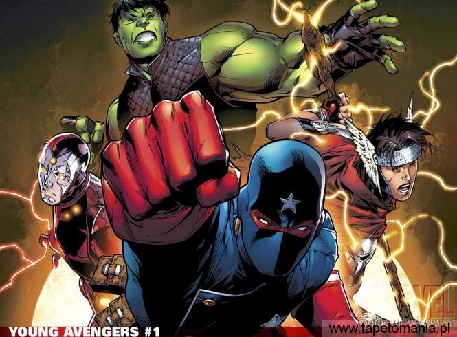 Young Avengers 5, Tapety Komiksowe, Komiksowe tapety na pulpit, Komiksowe