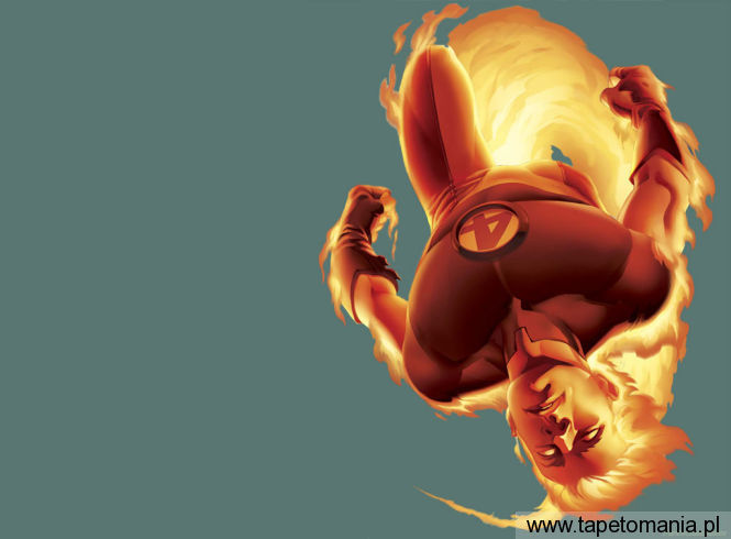 ultimate human torch, Tapety 3D, 3D tapety na pulpit, 3D