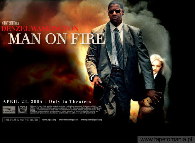 man on fire, Tapety Film, Film tapety na pulpit, Film