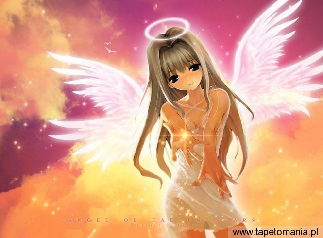 Angel of Fallen Star m14, Tapety Anime, Anime tapety na pulpit, Anime