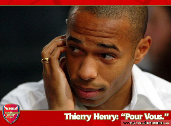 Thiere Henry Arsenal b6, Tapety Piłka Nożna, Piłka Nożna tapety na pulpit, Piłka Nożna