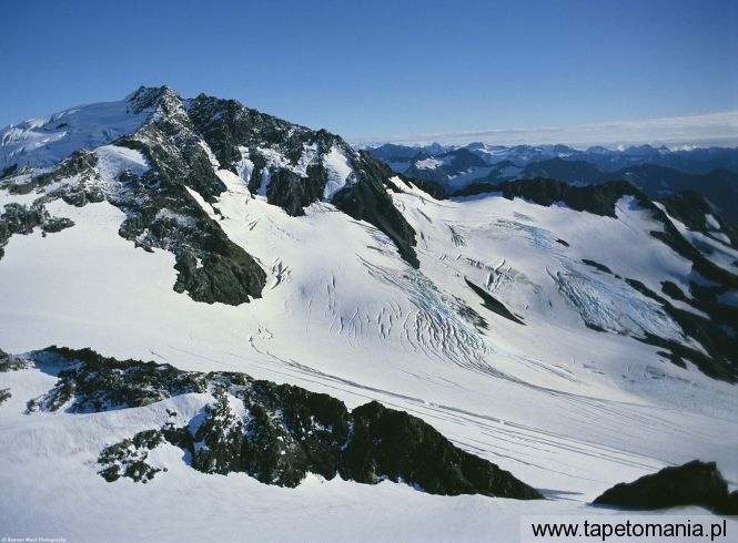 Glacier Fissures, Tapety Góry, Góry tapety na pulpit, Góry