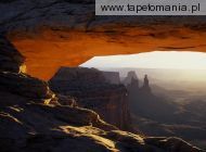 First Light on Mesa Arch, Canyonlands National Park, Utah