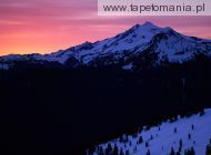 Glacier Peak at Sunset, Washington