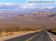Lonely Road to Shoshone, Death Valley National Park,California