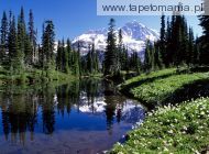 Mirror Lake, Mount Rainier, Washington, 