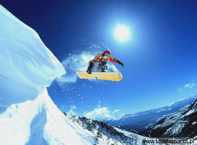 snowboard and ski 037, Tapety Snowboard, Snowboard tapety na pulpit, Snowboard