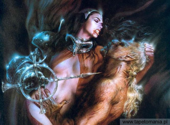 Luis Royo   Under the Black Wind, Tapety Art, Art tapety na pulpit, Art