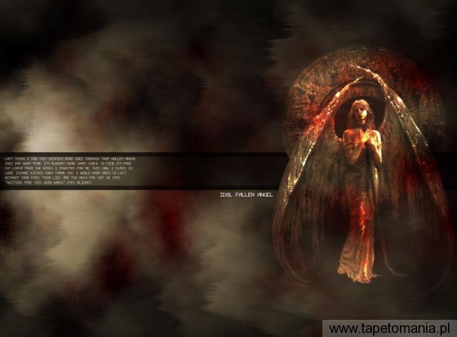 Idol Fallen Angel, Tapety Horror, Horror tapety na pulpit, Horror