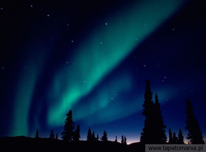 Aurora Borealis, Alaska, Tapety Widoki, Widoki tapety na pulpit, Widoki