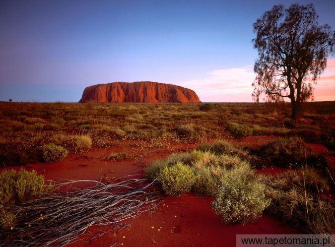 Ayers Rock, Northern Territory, Australia, Tapety Widoki, Widoki tapety na pulpit, Widoki