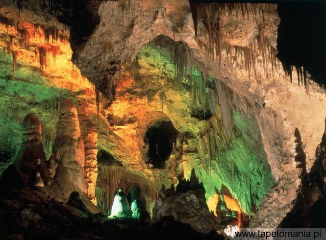Carlsbad Caverns, New Mexico, Tapety Widoki, Widoki tapety na pulpit, Widoki