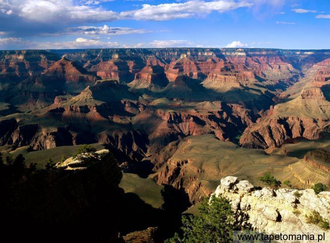 Grand Canyon National Park, Arizona, Tapety Widoki, Widoki tapety na pulpit, Widoki