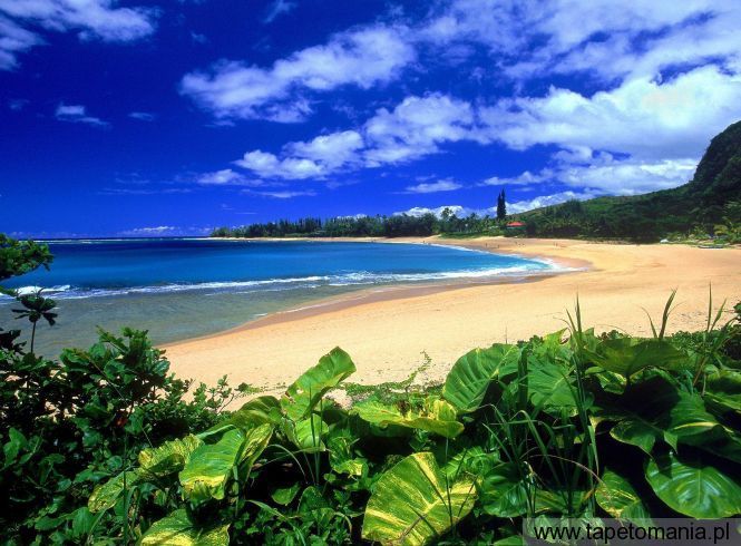 Haena Beach, Kauai, Hawaii, Tapety Widoki, Widoki tapety na pulpit, Widoki