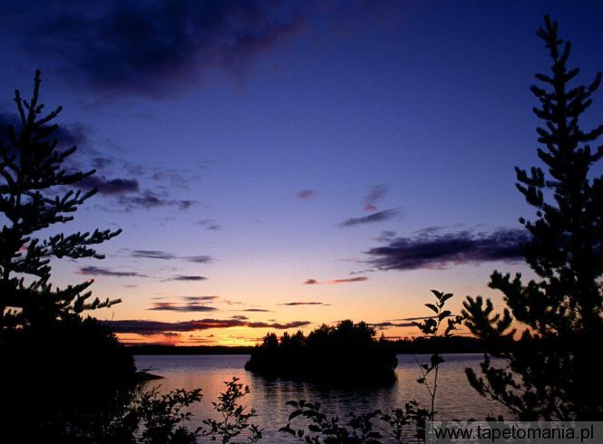 Ivanhoe Lake, Provincial Park, Ontario, Canada, Tapety Widoki, Widoki tapety na pulpit, Widoki