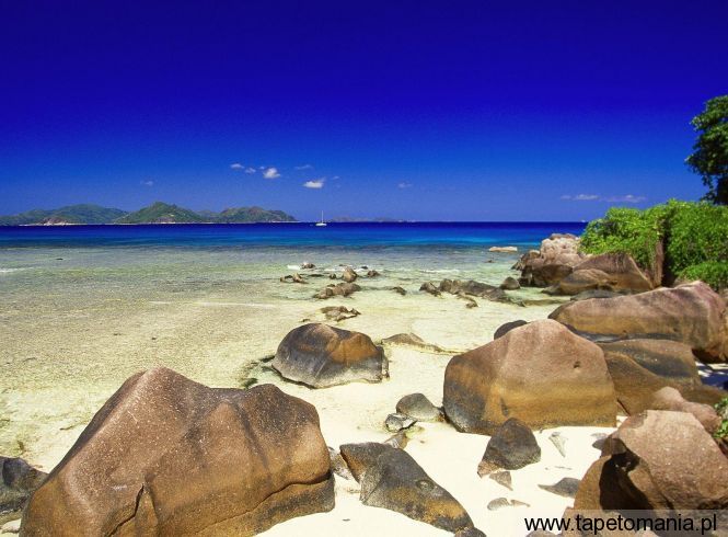 La Digue Isle, Seychelles, Tapety Widoki, Widoki tapety na pulpit, Widoki