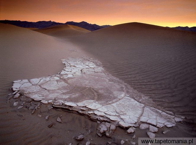 Mesquite Sand Dunes at Dawn, Death Valley National Park, Cal, Tapety Widoki, Widoki tapety na pulpit, Widoki
