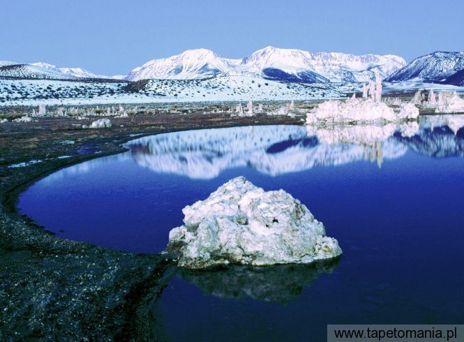 Mono Lake, Sierra Nevada, Tapety Widoki, Widoki tapety na pulpit, Widoki