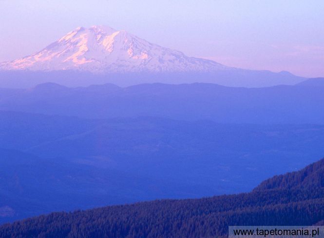 Mount Adams, Columbia River Gorge, Oregon and Washington, Tapety Widoki, Widoki tapety na pulpit, Widoki