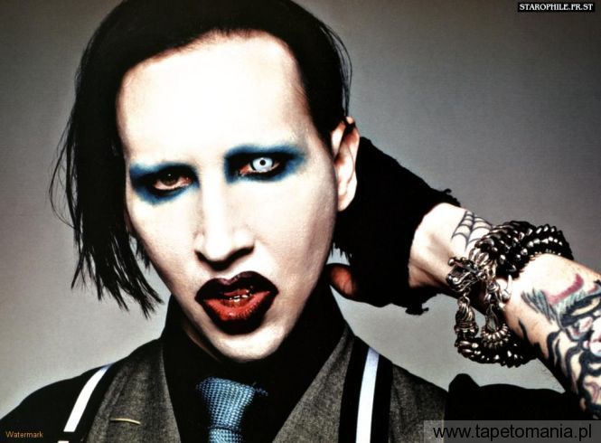 Marilyn Manson Tattoo, Tapety Tatuaże, Tatuaże tapety na pulpit, Tatuaże