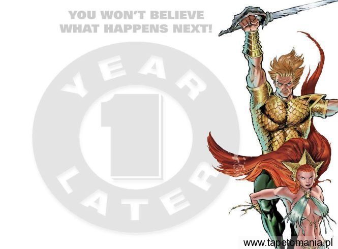 Aquaman   One Year Later, Tapety Komiksowe, Komiksowe tapety na pulpit, Komiksowe