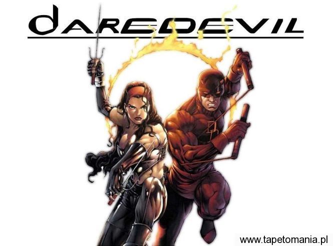 Daredevil and Electra 1, Tapety Komiksowe, Komiksowe tapety na pulpit, Komiksowe