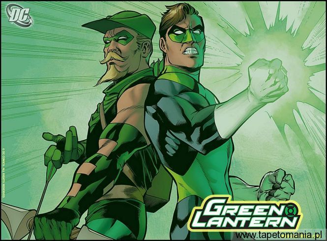 Green Lantern and Green Arrow, Tapety Komiksowe, Komiksowe tapety na pulpit, Komiksowe