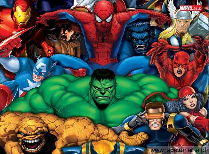 Marvel 3D, Tapety Komiksowe, Komiksowe tapety na pulpit, Komiksowe