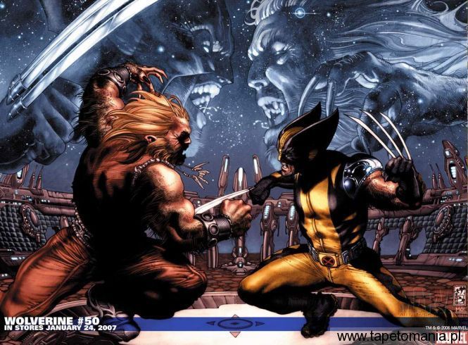 Wolverine 50, Tapety Komiksowe, Komiksowe tapety na pulpit, Komiksowe