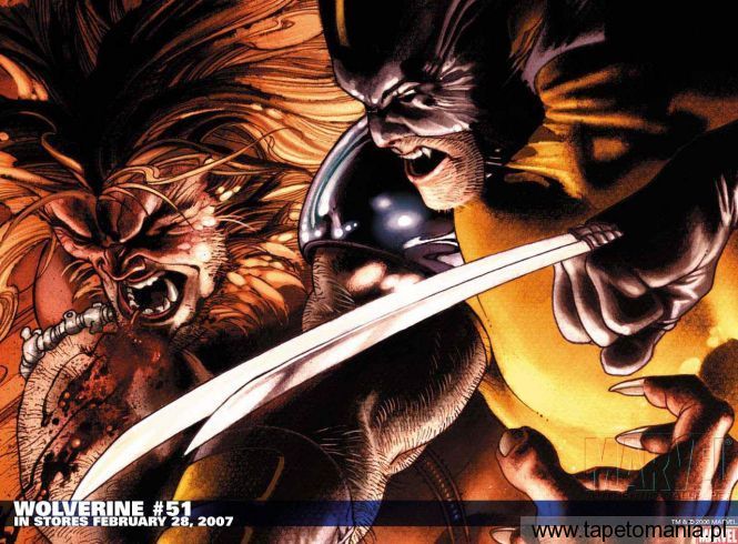 Wolverine 51 1280, Tapety Komiksowe, Komiksowe tapety na pulpit, Komiksowe