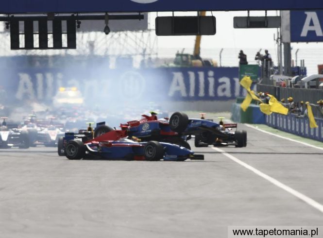 timoglock andreaszuber gp2 magny cours 2007 2, Tapety Formuła 1, Formuła 1 tapety na pulpit, Formuła 1