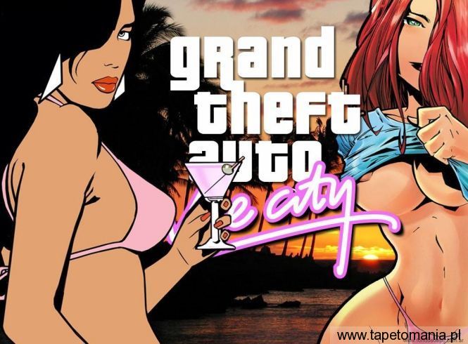 Grand Theft Auto Vice City m90, Tapety Gry, Gry tapety na pulpit, Gry