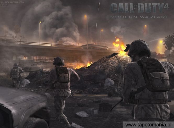 call of duty 4, Tapety Gry, Gry tapety na pulpit, Gry