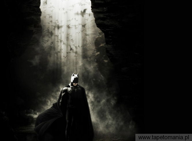 batman begins the cave, Tapety Film, Film tapety na pulpit, Film