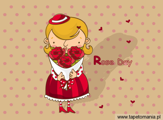 Rose Day, Tapety Walentynki, Walentynki tapety na pulpit, Walentynki