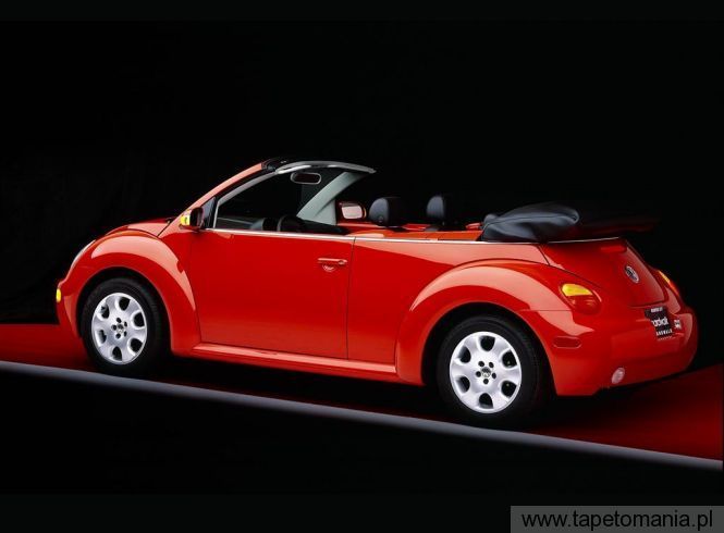 2003 VW Beetle Convertible, Tapety Samochody, Samochody tapety na pulpit, Samochody