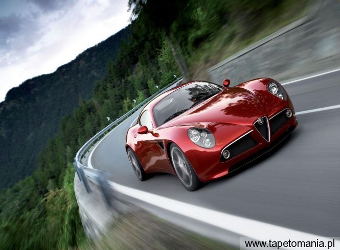 Alfa Romeo 8C m, Tapety Samochody, Samochody tapety na pulpit, Samochody