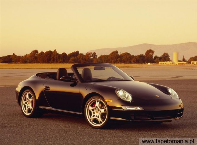 Porsche 911 S Carrera Convertible, Tapety Samochody, Samochody tapety na pulpit, Samochody