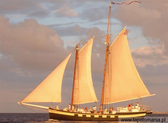 Sailing Near Amelia Island, Tapety Łodzie, Łodzie tapety na pulpit, Łodzie
