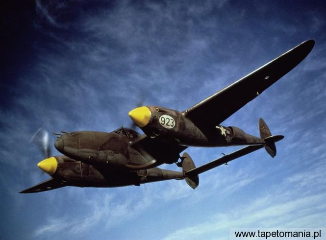 P 38 Lightning, Tapety Samoloty, Samoloty tapety na pulpit, Samoloty